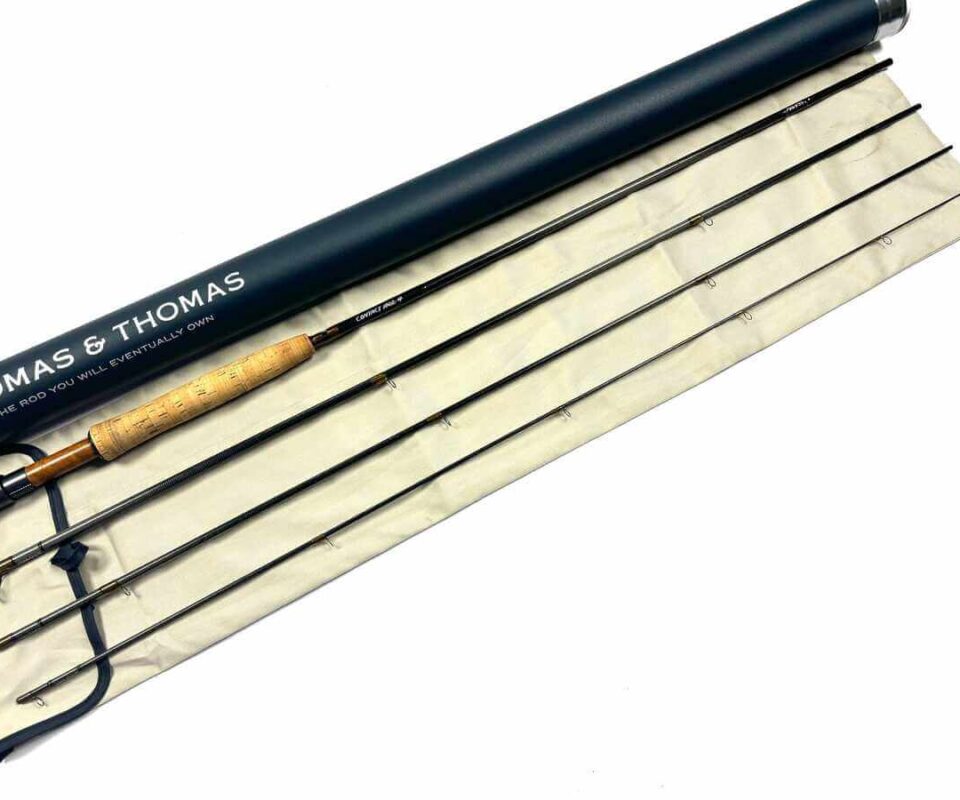   Thomas and Thomas CONTACT 10′ 2″ Trout Fly Rod Line #2 With Bag & Tube