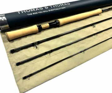   Thomas & Thomas DNA Switch 10′ Line #5 Graphite Trout / Salt Water Fly Rod With Bag & Tube MINT