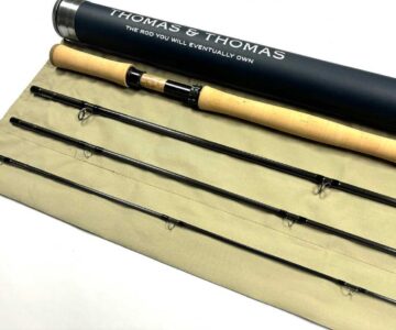  Thomas & Thomas DNA Switch 10′ Line #5 Graphite Trout / Salt Water Fly Rod With Bag & Tube MINT