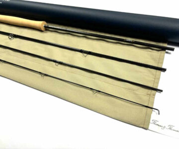   Thomas & Thomas DNA Switch 10′ Line #5 Graphite Trout / Salt Water Fly Rod With Bag & Tube MINT