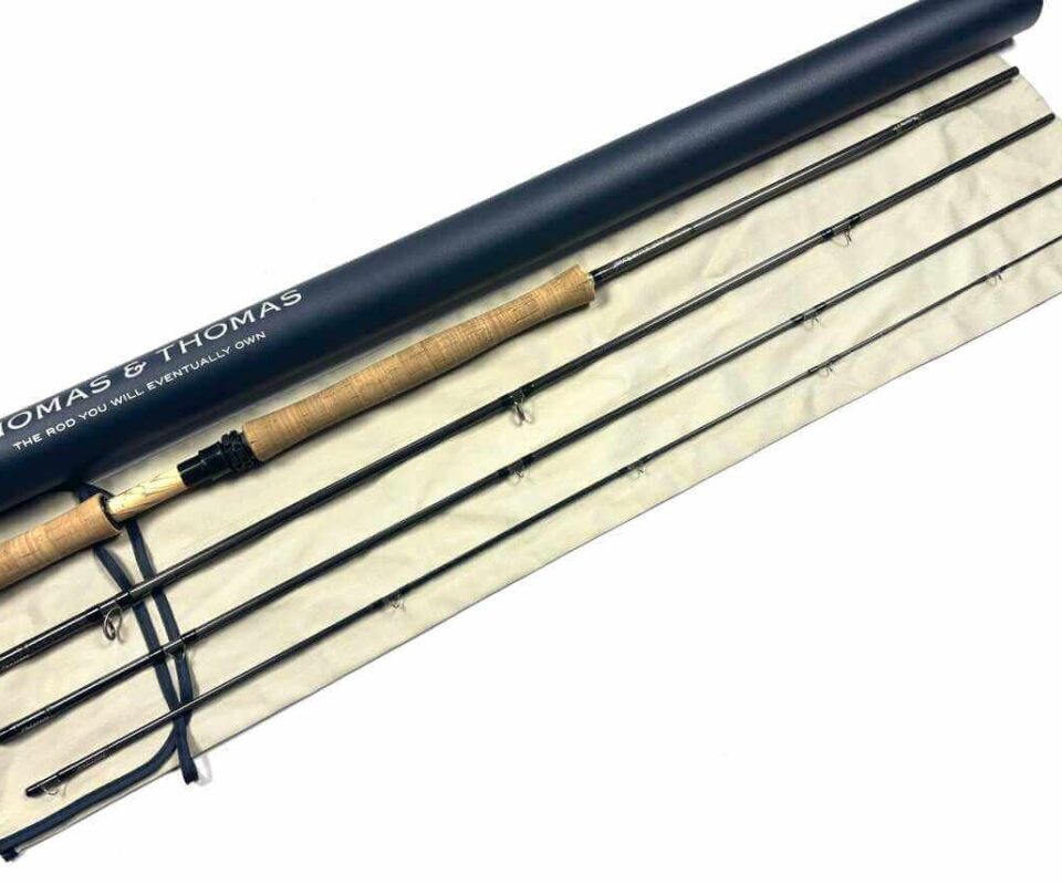   Thomas & Thomas DNA Switch 10′ Line #5 Graphite Trout / Salt Water Fly Rod With Bag & Tube