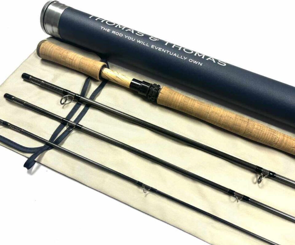   Thomas & Thomas DNA Switch 10′ Line #5 Graphite Trout / Salt Water Fly Rod With Bag & Tube
