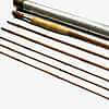 The Leonard Cane 4 Piece Plus Two Spare Tips 9' Trout Fly Rod Plus Bag And Tube