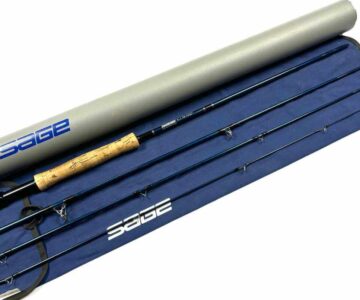   Sage Xi2 890-4 9′ 4 Piece Carbon Saltwater Fly Rod #8 - 4 1/8oz Fine With Bag & Tube