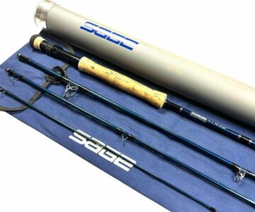   Sage Xi2 890-4 9′ 4 Piece Carbon Saltwater Fly Rod #8 - 4 1/8oz Fine With Bag & Tube