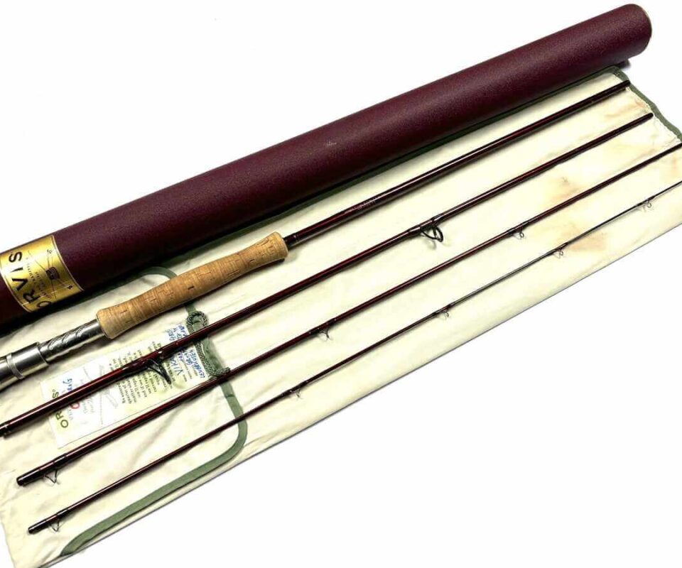   Orvis Zero Gravity 4 piece Tip Flex 9′ Line #9 Trout Fly Rod With Tube