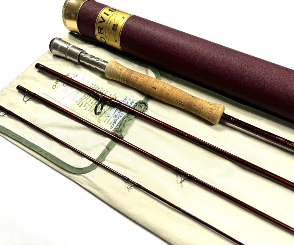   Orvis Zero Gravity 4 piece Tip Flex 9′ Line #9 Trout Fly Rod With Tube