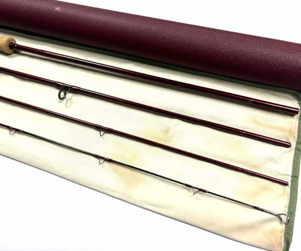   Orvis Zero Gravity 4 piece Tip Flex 9′ Line #9 Trout Fly Rod With Tube