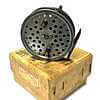 Hardy Eureka 3.5″ Vintage Alloy Trotting Centrepin Reel With Side Lever Check & Box