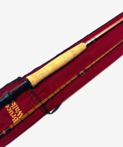   Bruce & Walker Hexagraph Trout Traditional Deluxe 9′ 6″ 2 Piece Carbon Fly Rod Line #7-8 With Bag Fine