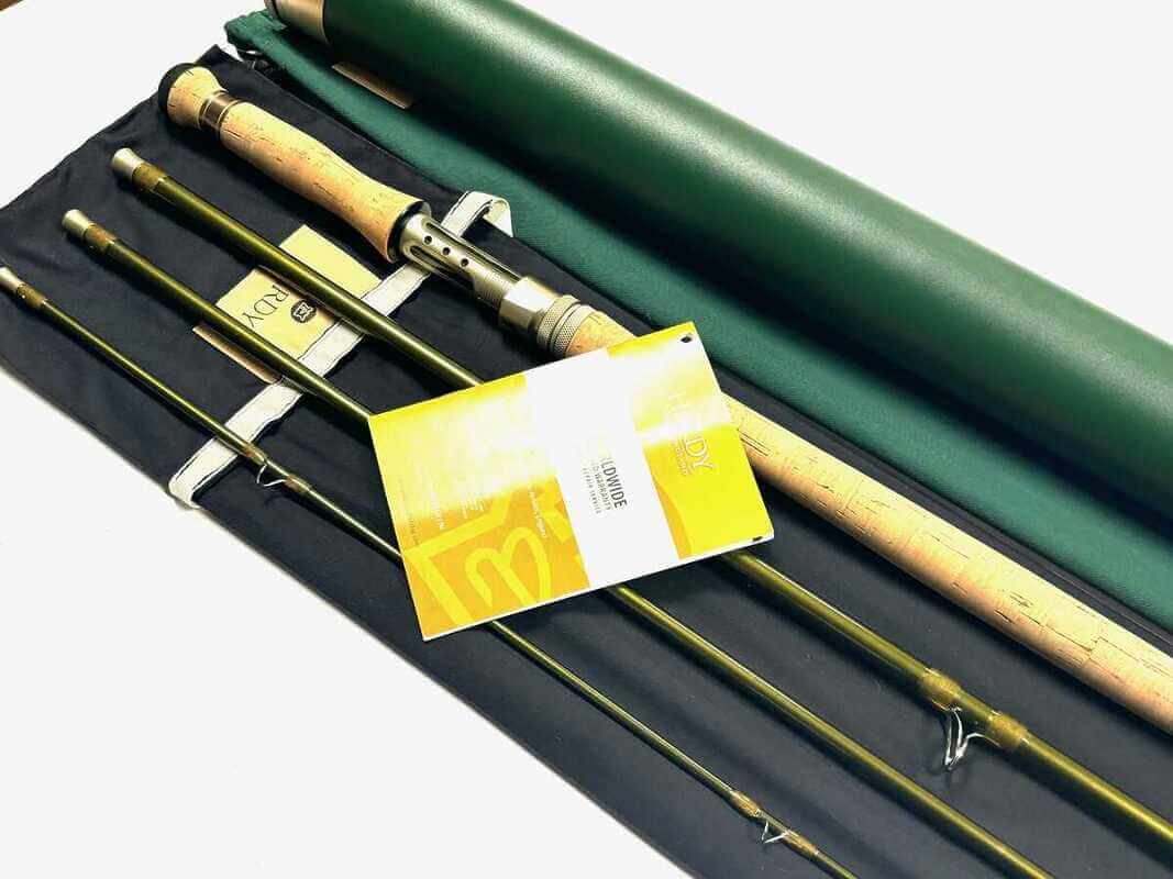 Hardy Marksman 2 T-Series 15′ #10 Salmon Fly Rod With Bag & Alloy