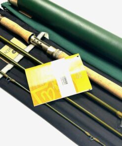   Hardy Marksman 2 T-Series 15′ #10 Salmon Fly Rod With Bag & Alloy Tube Fine