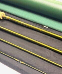   Hardy Marksman 2 T-Series 15′ #10 Salmon Fly Rod With Bag & Alloy Tube Fine