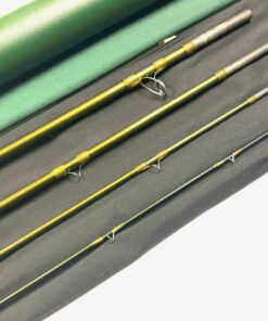   Hardy Marksman 2 T-Series 15′ #10 Salmon Fly Rod With Bag & Alloy Tube Fine