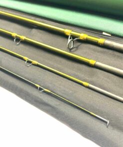   Hardy Marksman 2 T-Series 15′ #10 Salmon Fly Rod With Bag & Alloy Tube Fine