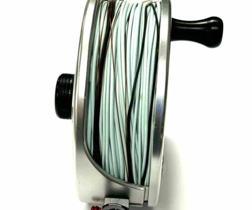   Nautilus Miami USA NV Spey Eleven Twelve LHW Salt Water Fly Reel Loaded With Line & Spare Spool