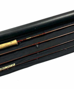   Sage TCR 7100-4 Graphite IIIe 10′ Trout Fly Rod #7 With Bag & Tube