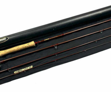   Sage TCR 7100-4 Graphite IIIe 10′ Trout Fly Rod #7 With Bag & Tube