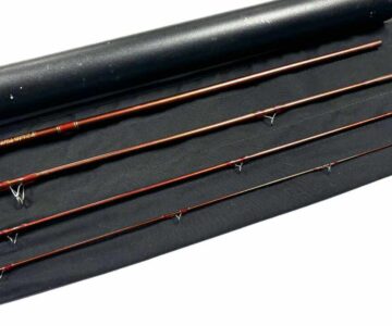   Sage TCR 7100-4 Graphite IIIe 10′ Trout Fly Rod #7 With Bag & Tube