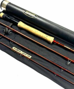   Sage TCR 7100-4 Graphite IIIe 10′ Trout Fly Rod #7 With Bag & Tube
