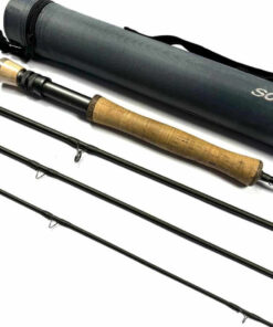   Scierra SRXv2 4 piece 9' trout fly rod #5 with bag and case