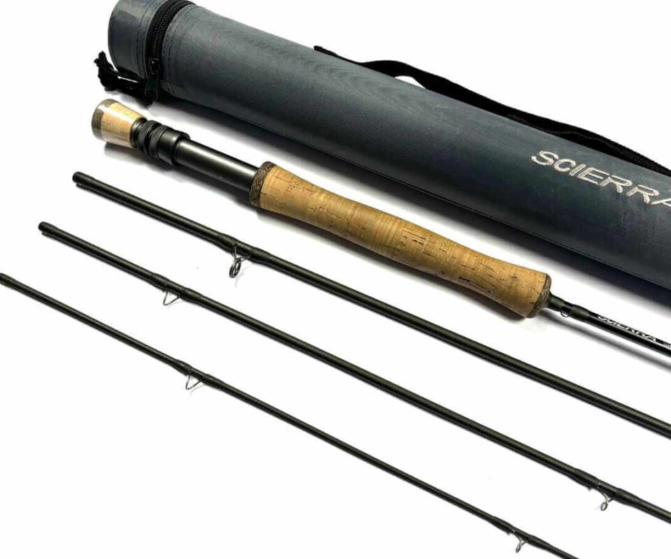  Scierra SRXv2 4 piece 9' trout fly rod #5 with bag and case