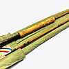 Pezon et Michel RITZ SUPER Parabolic Fario Club 8’ 5″ Cane Fly Fishing Rod #5/7 With Bag RARE