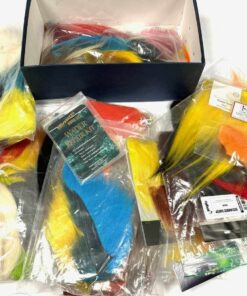   Various Fly Fishing Material, Feathers, Marble Fox, Iceland Sheep All Colours etc