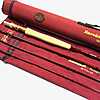 Snowbee Prestige G-XS 9' Four Piece Trout Fly Rod Line #5 With Bag And Case Fine