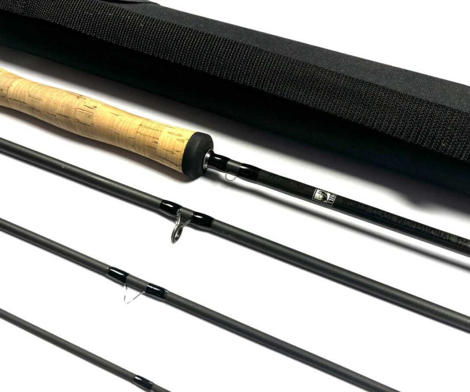   Fulling Mill World Class Professional 10' Trout Fly Rod Line #7 With Bag and Case