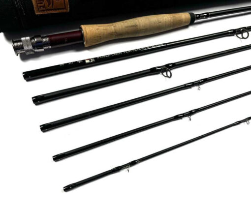   Fulling Mill World Class Traveller 9' Trout Fly Rod 6 Piece Line #6 With Bag and Case