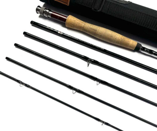   Fulling Mill World Class Traveller 9' Trout Fly Rod 6 Piece Line #6 With Bag and Case