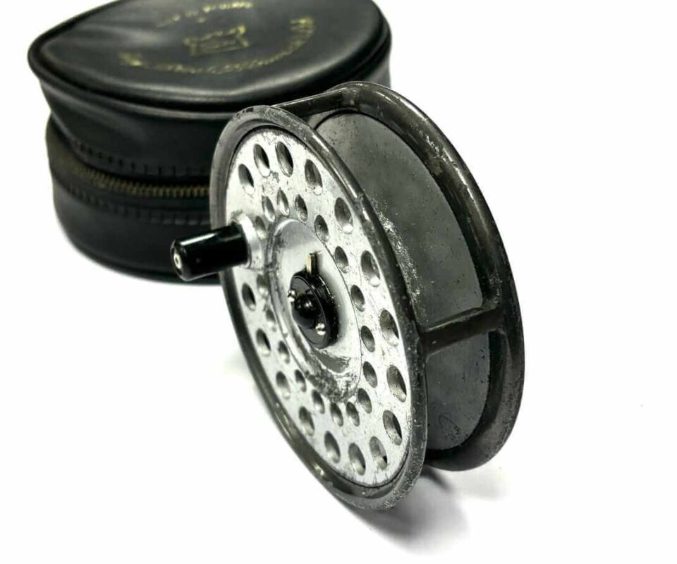   Hardy Viscount 140 lightweight alloy fly reel LHW RHW with Hardy case