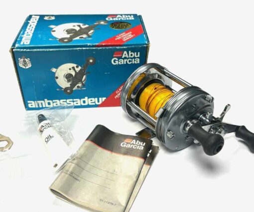 Abu Ambassadeur 6500C SPECIAL 1990/91 Swedish Multiplier With Box Rare