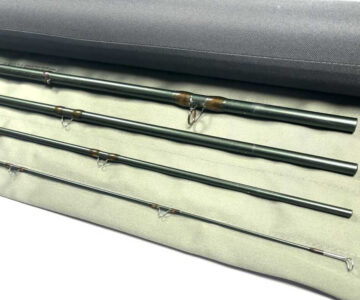   Guideline LXI 4 Piece Double Handed Salmon Fly Rod 15′ 9″ line #10/11 With Bag & Tube