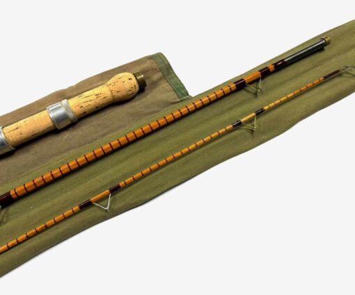   B James & Sons London England Kennet Perfection 11′ 6″ Vintage Split Cane Avon Rod