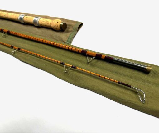   B James & Sons London England Kennet Perfection 11′ 6″ Vintage Split Cane Avon Rod