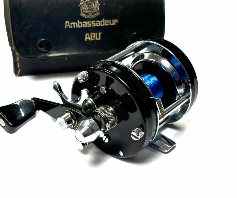 Abu Ambassadeur 5001C Multiplier Reel LHW With Leather Case & Tools