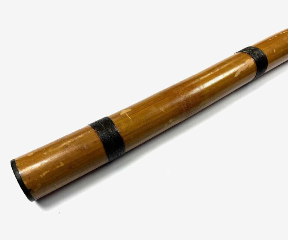   Hardy Bamboo Rod Tube Rare 100cm c1900