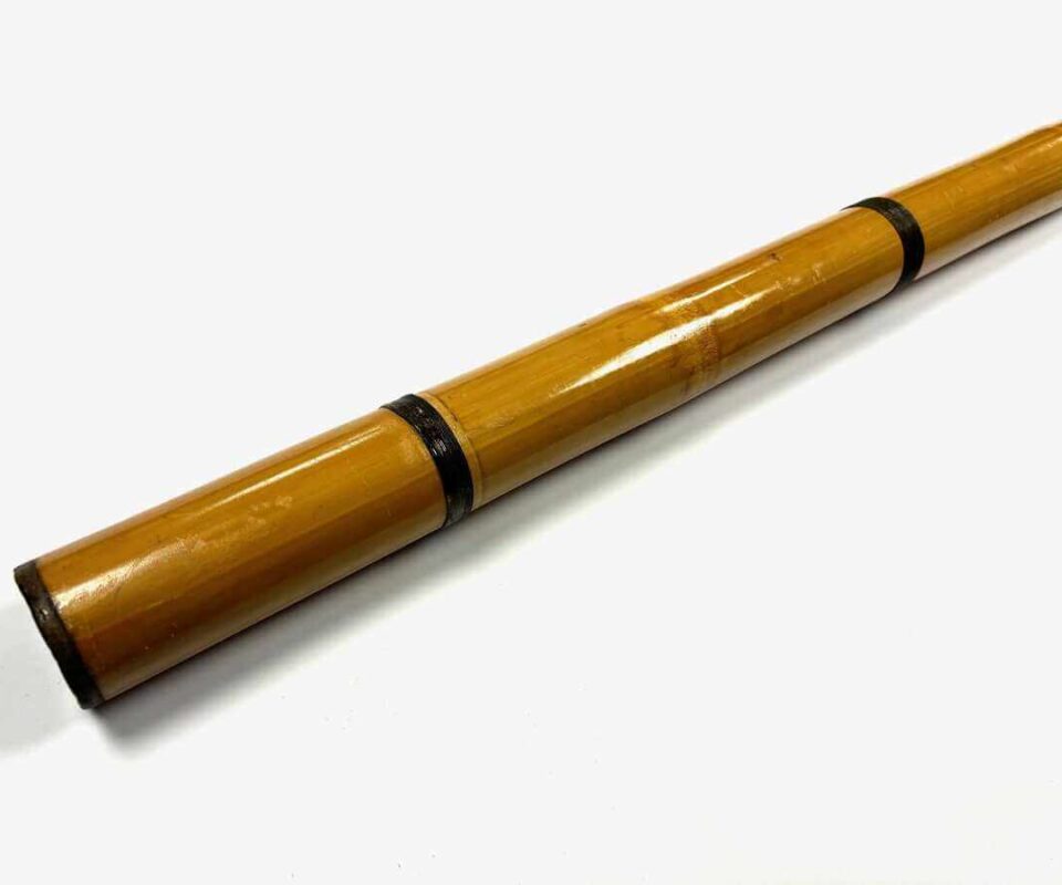   Hardy Bamboo Rod Tube Rare 110cm c1900