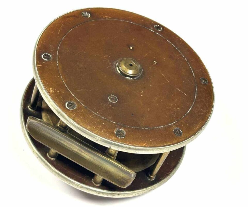   Scottish Perth Pattern 5″ Salmon Wood & Brass Fly Reel