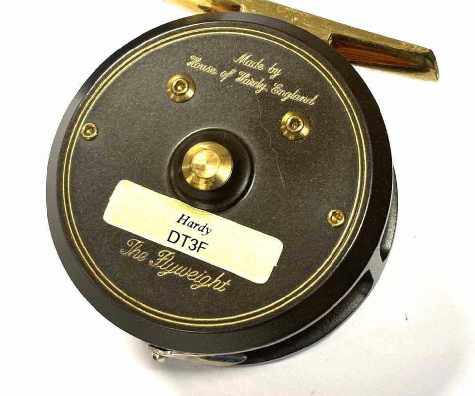   Hardy The Featherweight 2 1/2″ Trout Fly Reel Brown Finish Rare