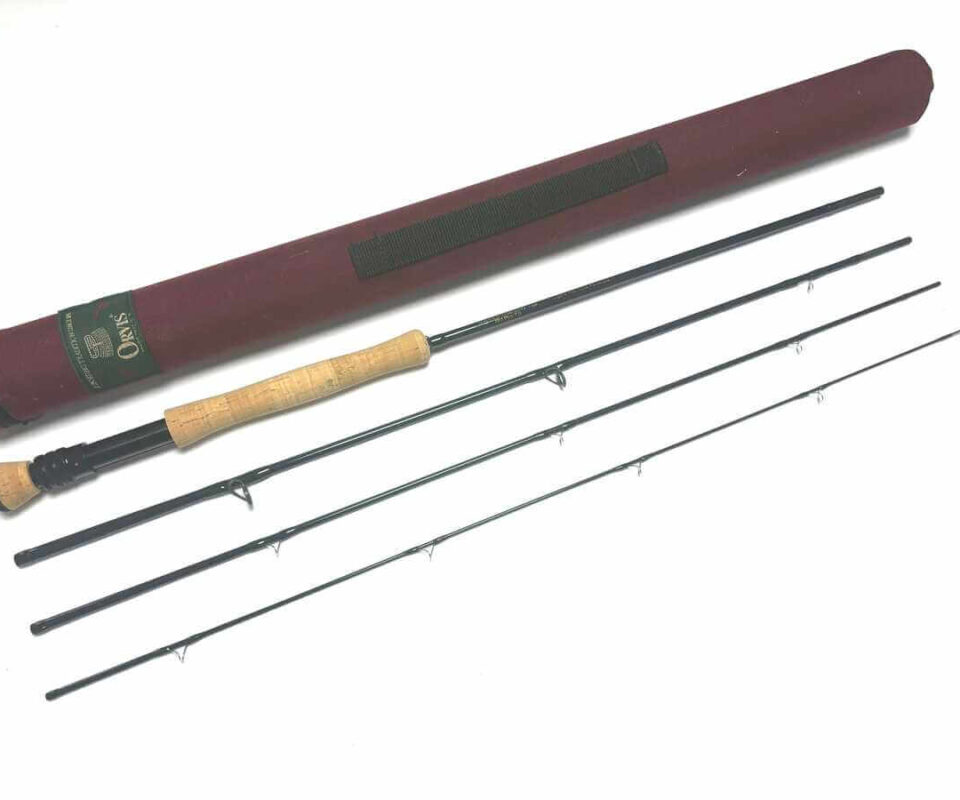   Orvis Trident TLS 9′ Line #6 4 Pieve Trout Fly Rod With Case