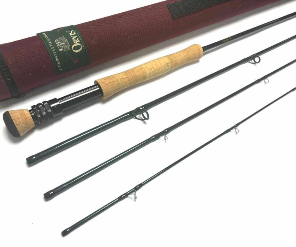   Orvis Trident TLS 9′ Line #6 4 Pieve Trout Fly Rod With Case