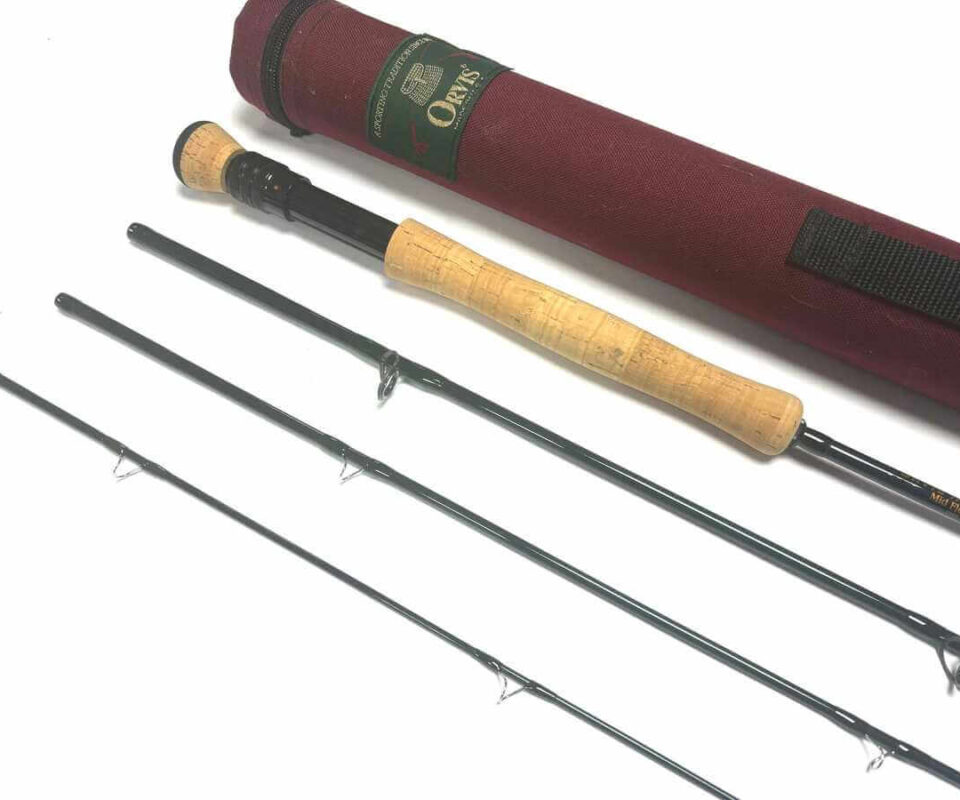   Orvis Trident TLS 9′ Line #6 4 Pieve Trout Fly Rod With Case