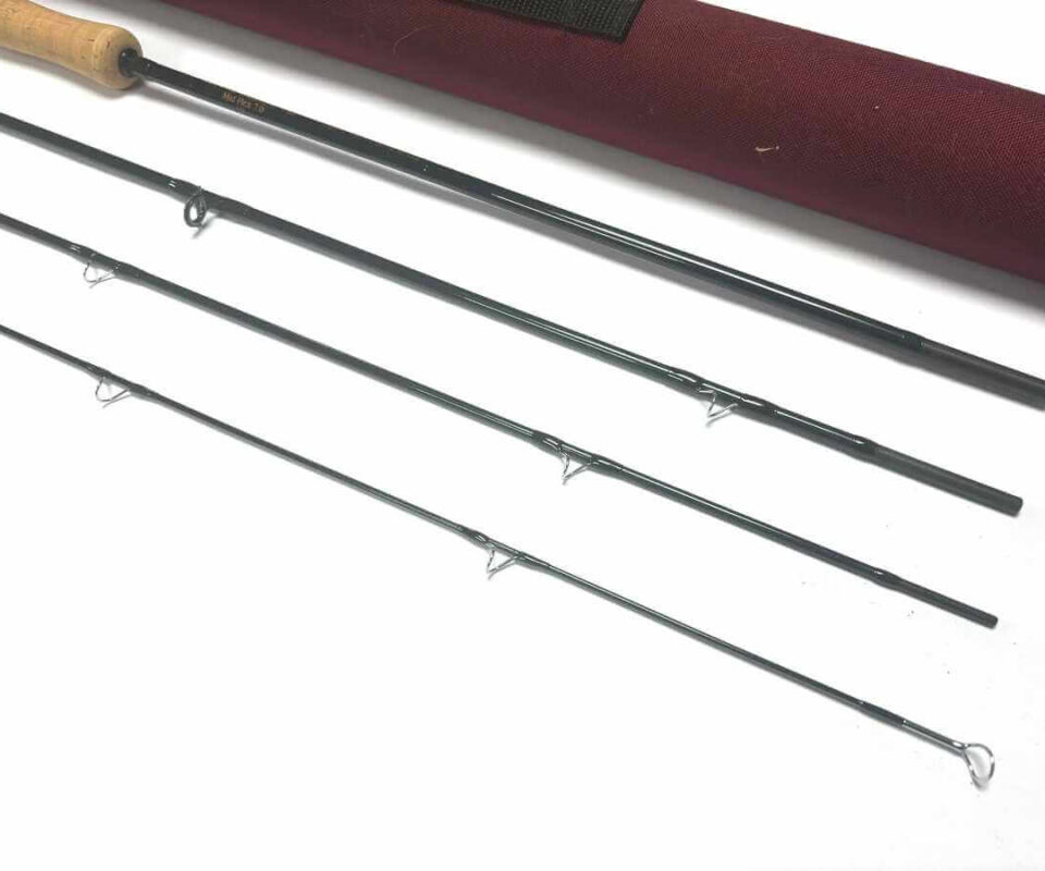   Orvis Trident TLS 9′ Line #6 4 Pieve Trout Fly Rod With Case