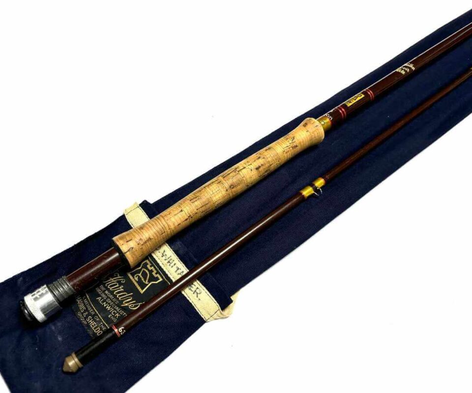   Hardy Richard Walker Reservoir Superlite 9′ 3″ Line #7/8 Rod With Bag