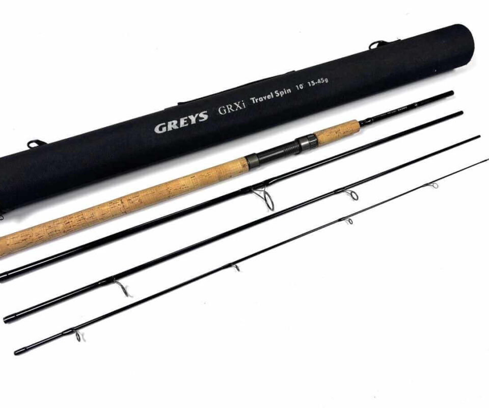   Greys GRXi Spin 10′ 4 Piece Carbon Spinning Rod 15 - 45g With Tube