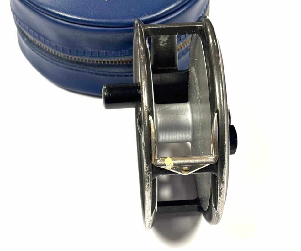   Hardy Viscount 150 Trout Fly 4" Reel With Spare Spool And Case