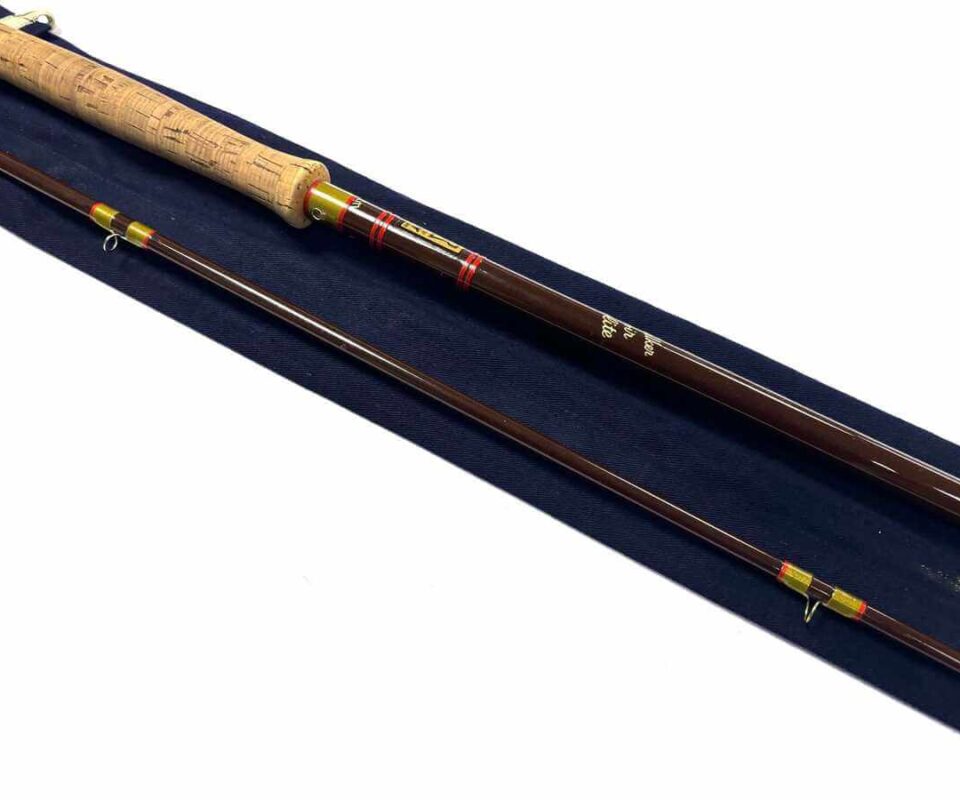   Hardy Richard Walker Superlite Reservoir 9' 3" 2 piece fly rod Line #7/8 & bag